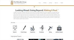 Desktop Screenshot of metcalfegroup.com