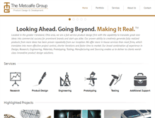Tablet Screenshot of metcalfegroup.com